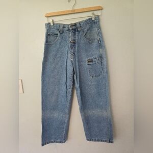 RARE Vintage 90s y2k Route 66 Carpenter Skater Streetwear Baggy Jeans Mens 32x30